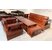 Ghế Sofa Gỗ Sồi Nga Đẹp Hiện Đại Màu Sơn Hợp Cho Nhà Mới – BGPK: S114