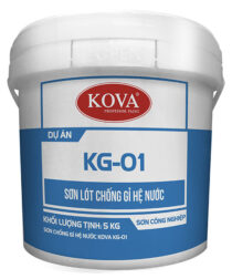 Sơn lót chống gỉ hệ nước KOVA KG-01 (4kg) &#8211; Tổng kho sơn Ánh Dương
