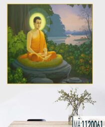 Tranh Đức Phật 1120061 | Tranh Phật Giáo Cao Cấp | Trang Trí Phòng Thờ, Phòng Khách