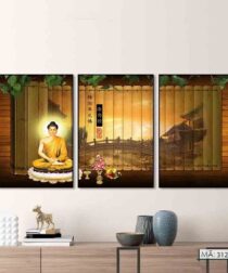 Tranh Treo Tường Phật Giáo: Nghệ Thuật Tinh Tế Cho Không Gian Tĩnh Lặng Và Bình Yên